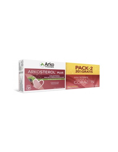 ARKOSTEROL PLUS 2 ENVASES 30 CAPSULAS