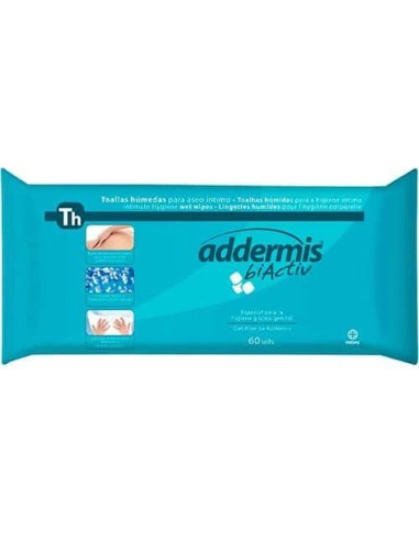 ADDERMIS DERMOPROTECCION ADULTOS TOALLAS HUMEDAS 60 U