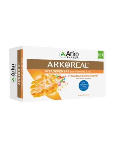 ARKOREAL JALEA REAL VITADEFENSAS 1000 MG 20 AMPOLLAS 15 ML