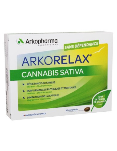 ARKORELAX CANNABIS SATIVA 30 COMPRIMIDOS