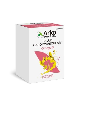 ARKOCAPSULAS OMEGA 3 100 CAPSULAS