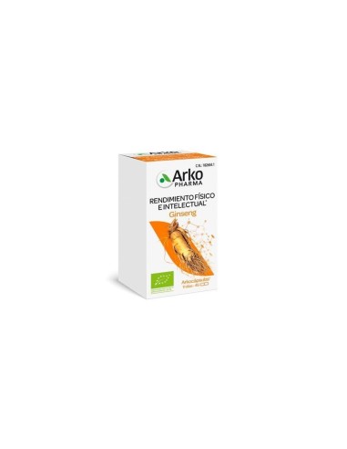 ARKOCAPSULAS GINSENG BIO 45 CAPSULAS