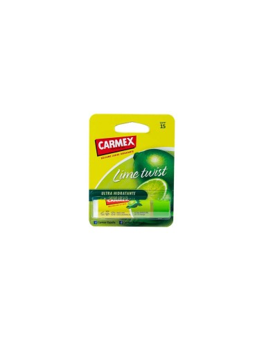 CARMEX ULTRA HIDRATANTE BALSAMO LABIAL 4 STICK LIME TWIST