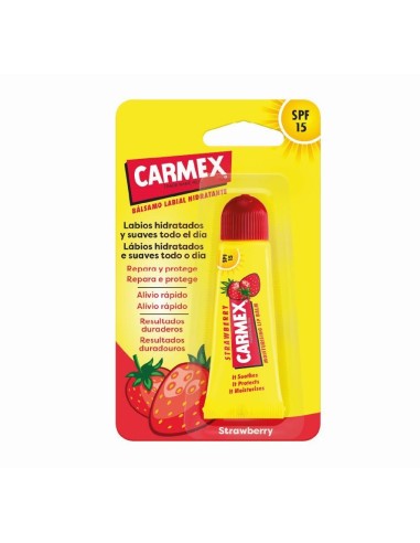 CARMEX STRABERRY BALSAMO LABIAL HIDRATANTE 1 TUBO 10 G