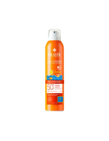 RILASTIL SUN SYSTEM 50+ BABY SPRAY TRANSPARENTE 1 ENVASE 200 ML