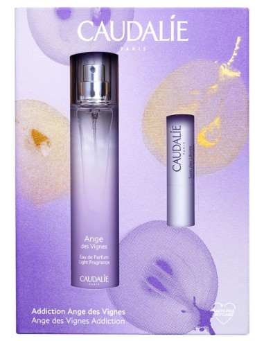 CAUDALIE COFRE ANGE DES VIGNES (PERFUME ANGE DES VIGNES 50 ML + LABIAL HIDRATANTE REGALO)