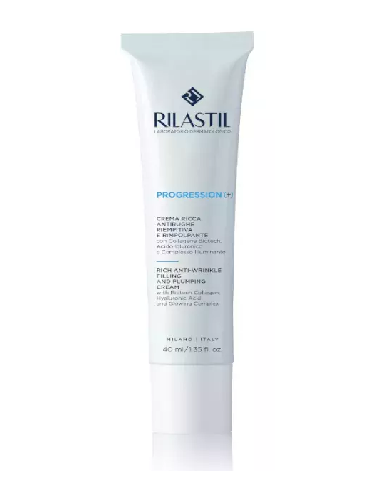 RILASTIL PROGRESSION(+) CREMA RICA ANTIARRUGAS 1 ENVASE 40 ML