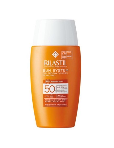 RILASTIL SUN SYSTEM 50+ BABY FLUIDO CONFORT 1 ENVASE 50 ML