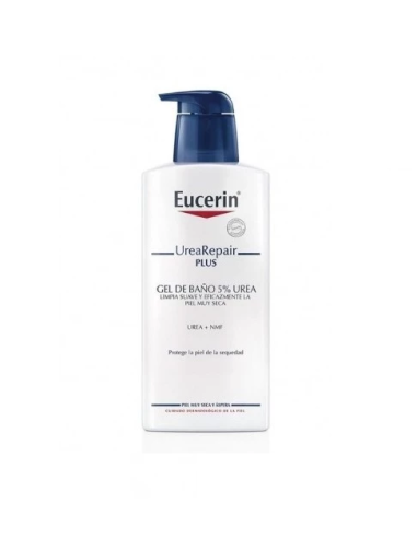 EUCERIN UREAREPAIR PLUS 5% UREA GEL DE BAÑO 1 ENVASE 400 ML