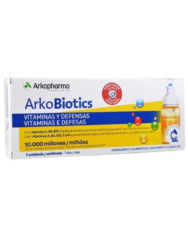 Arkobiotics Vitaminas Y Defensas Adultos 7 Unidosis