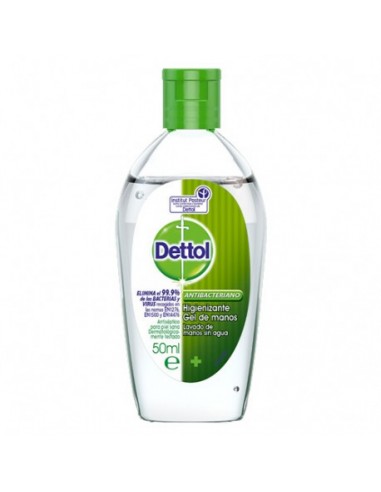 Gel Hidroalcoholico Dettol 1 Frasco 50 Ml