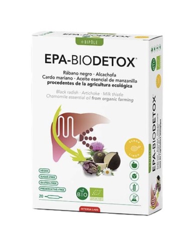 BIPOLE EPA-BIODETOX 20 AMPOLLAS 10 ml