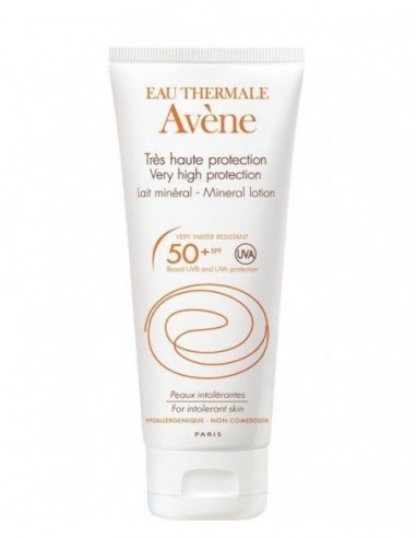 Avene Leche Mineral Muy Alta Proteccion Spf 50+ 1 Envase 100 Ml