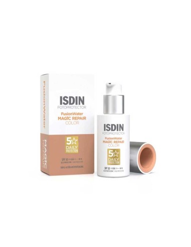 ISDIN FOTOPROTECTOR FUSION WATER MAGIC REPAIR 1 FRASCO 50 ml COLOR