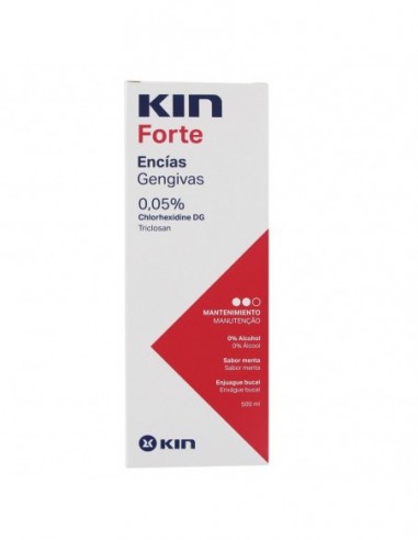 KIN FORTE ENCIAS ENJUAGUE BUCAL 1 FRASCO 500 ML