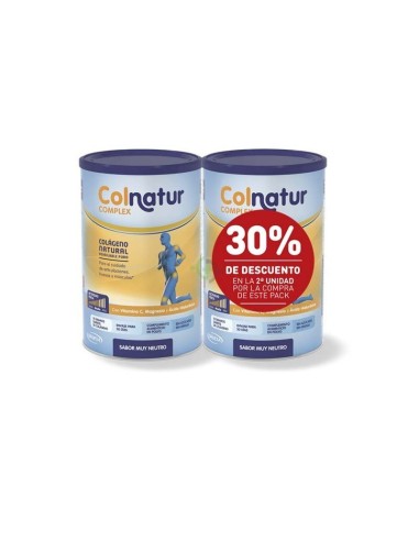 COLNATUR COMPLEX 2 LATAS 330 G SABOR NEUTRO PACK 30 % DESCUENTO