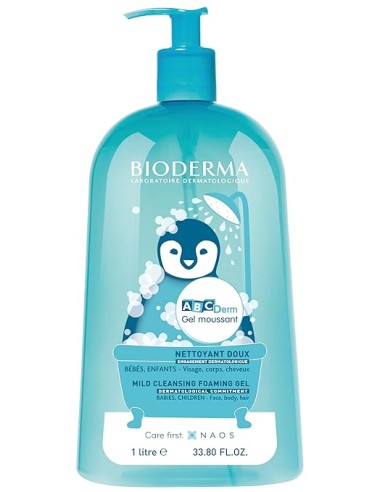 ABCDERM GEL MOUSSANT 1 ENVASE 1000 ML