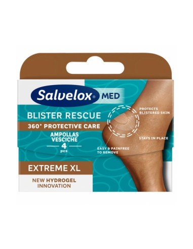 SALVELOX BLISTER RESCUE AMPOLLAS XL 4 U