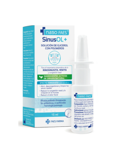 NASO FAES SINUSOL+ 1 SPRAY NASAL 15 ML