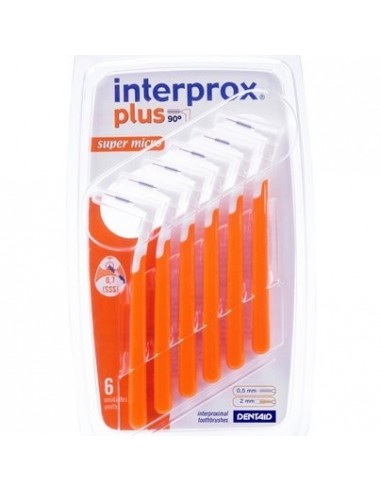 Cepillo Espacio Interproximal Interprox Super Micro 6 Unidades