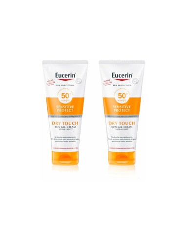 EEUCERIN SUN BODY GEL CREAM DRY TOUCH SPF 50+ SENSITIVE PROTECT 1 ENVASE 200 ml