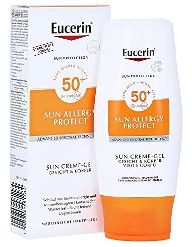 EUCERIN SUN PROTECTION 50+ SUN ALLERGY PROTECT SUN GEL-CREAM 1 ENVASE 150 ML