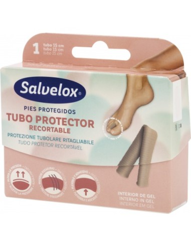 PROTECTOR DEDOS PIES SALVELOX TUBO RECUBIERTO INT GEL