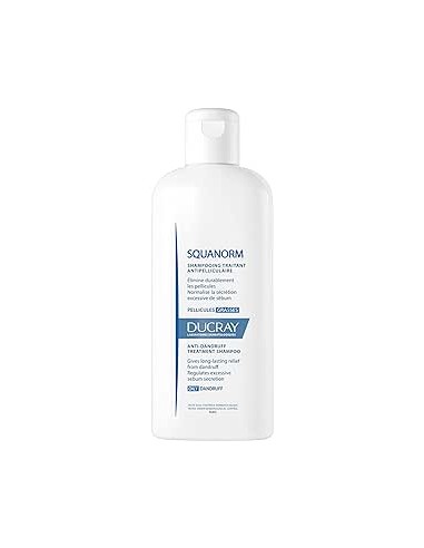 SQUANORM CHAMPU TRATANTE ANTICASPA CASPA GRASA DUCRAY 1 ENVASE 200 ML