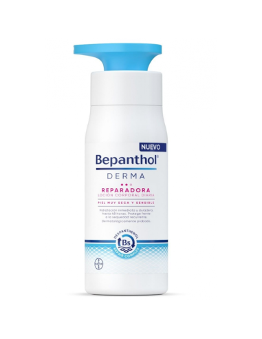 BEPANTHOL DERMA REPARADORA LOCION CORPORAL DIARIA 1 ENVASE 400 ML