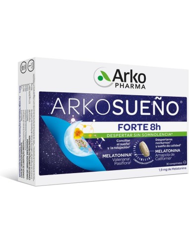 ARKOSUEÑO FORTE 8 HORAS 30 COMPRIMIDOS BICAPA