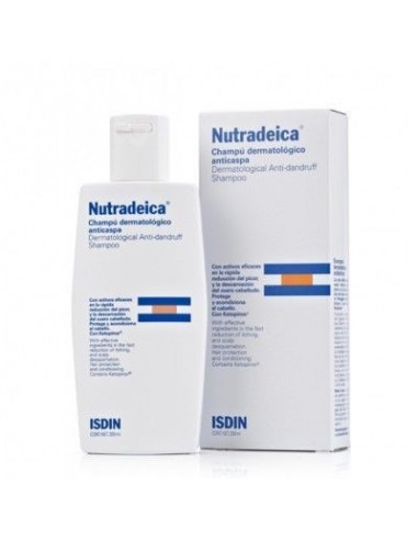 Isdin Shampoo Anticaspa Nutradeica Seca 1 Envase 200 Ml