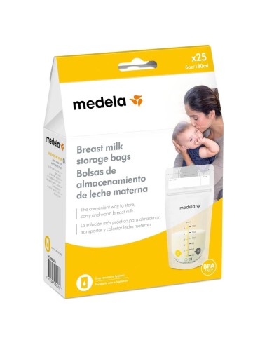 BOLSAS PARA LECHE MATERNA MEDELA 25 U