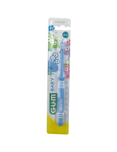 Cepillo Dental Infantil Gum 213 Baby Cepillo 0-2 Años