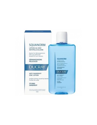 Squanorm Locion Con Zinc Anticaspa Ducray 1 Envase 200 Ml