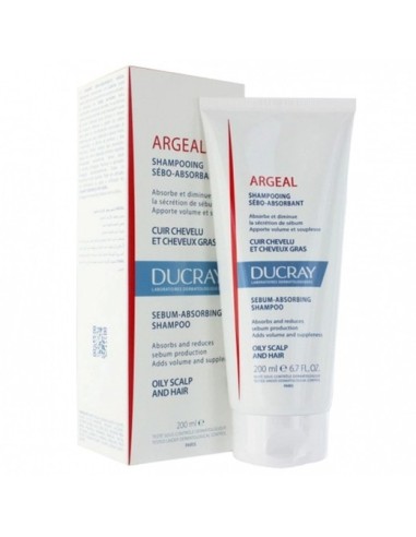 Argeal Champu Sebo-Absorbente Ducray 1 Envase 200 Ml