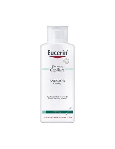 Eucerin Dermocapillaire Champu Anticaspa Grasa 1 Envase 250 Ml