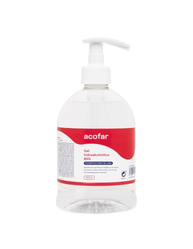 Gel Hidroalcoholico Acofar 85% 1 Envase 500 Ml