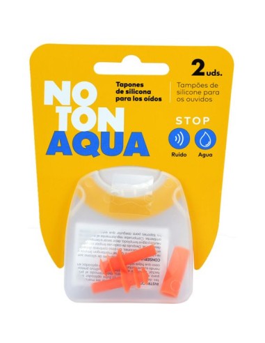 TAPONES OIDOS SILICONA NOTON AGUA 2 UNIDADES