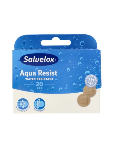 SALVELOX AQUA RESIST SPOT APOSITO ADHESIVO 20 APOSITOS REDONDOS