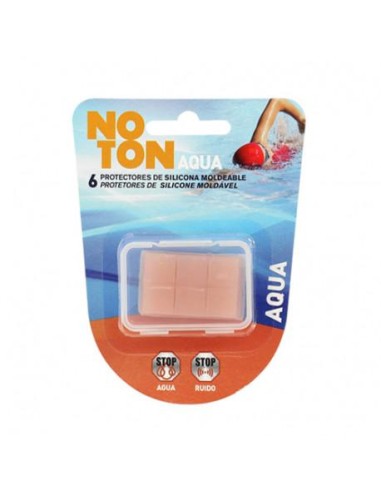 Tapones Oidos Silicona Noton Protectores 6 Unidades