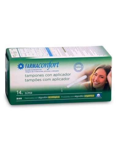 Tampones Digital Algodon Farmaconfort 18 Unidades Super