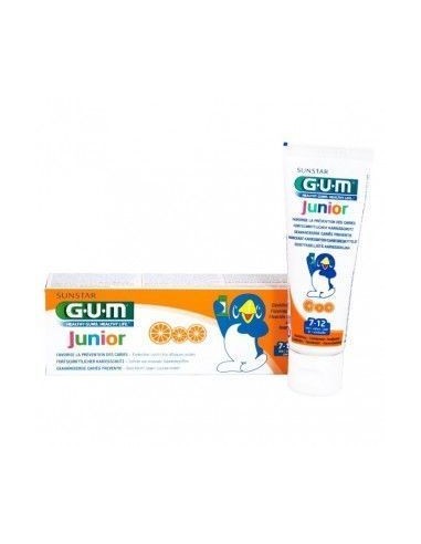 Gum Junior Gel Dentrifico 1 Envase 50 Ml Sabor Fresa