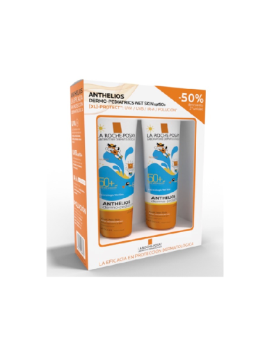 PACK ANTHELIOS GEL WET SKIN 250ML + 250ML (2ª UN AL 40%)