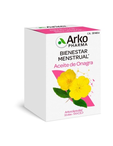 ARKOCAPS ACEITE ONAGRA 100 CAPSULAS