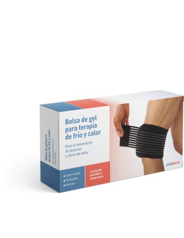 Crioterm Terapia De Frio Y Calor Bolsa De Gel + Banda Multiuso