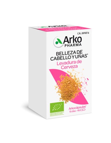 Arkocapsulas Levadura De Cerveza Bio 45 Capsulas