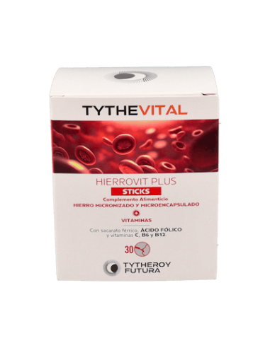 TYTHEVITAL HIERROVIT PLUS 30 CAPSULAS