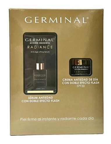 COFRE GERMINAL RADIANCE ANTIAGE LIFTING SERUM 30ML + CREMA ANTIEDAD DIA 15ML