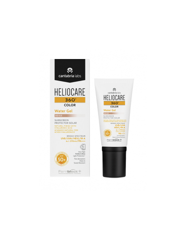 HELIOCARE 360º COLOR WATER GEL PROTECTOR SOLAR SPF 50+ 1 ENVASE 50 ML COLOR BEIGE