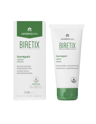 BIRETIX ISOREPAIR CREMA HIDRATANTE REGENERADORA 1 ENVASE 50 ML